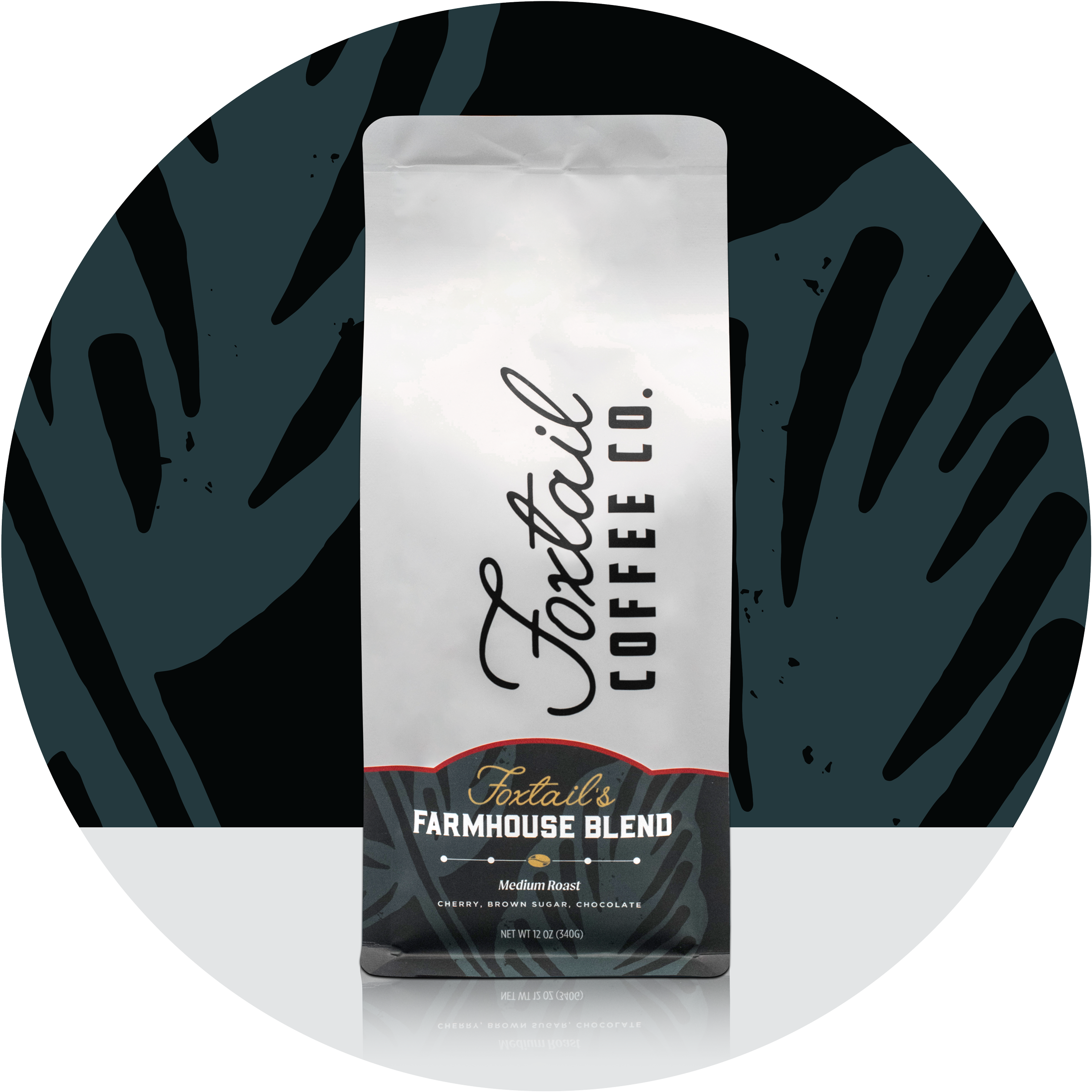 Fresh Roasted Coffee Farmhouse Blend Beans by Foxtail Coffee Co.