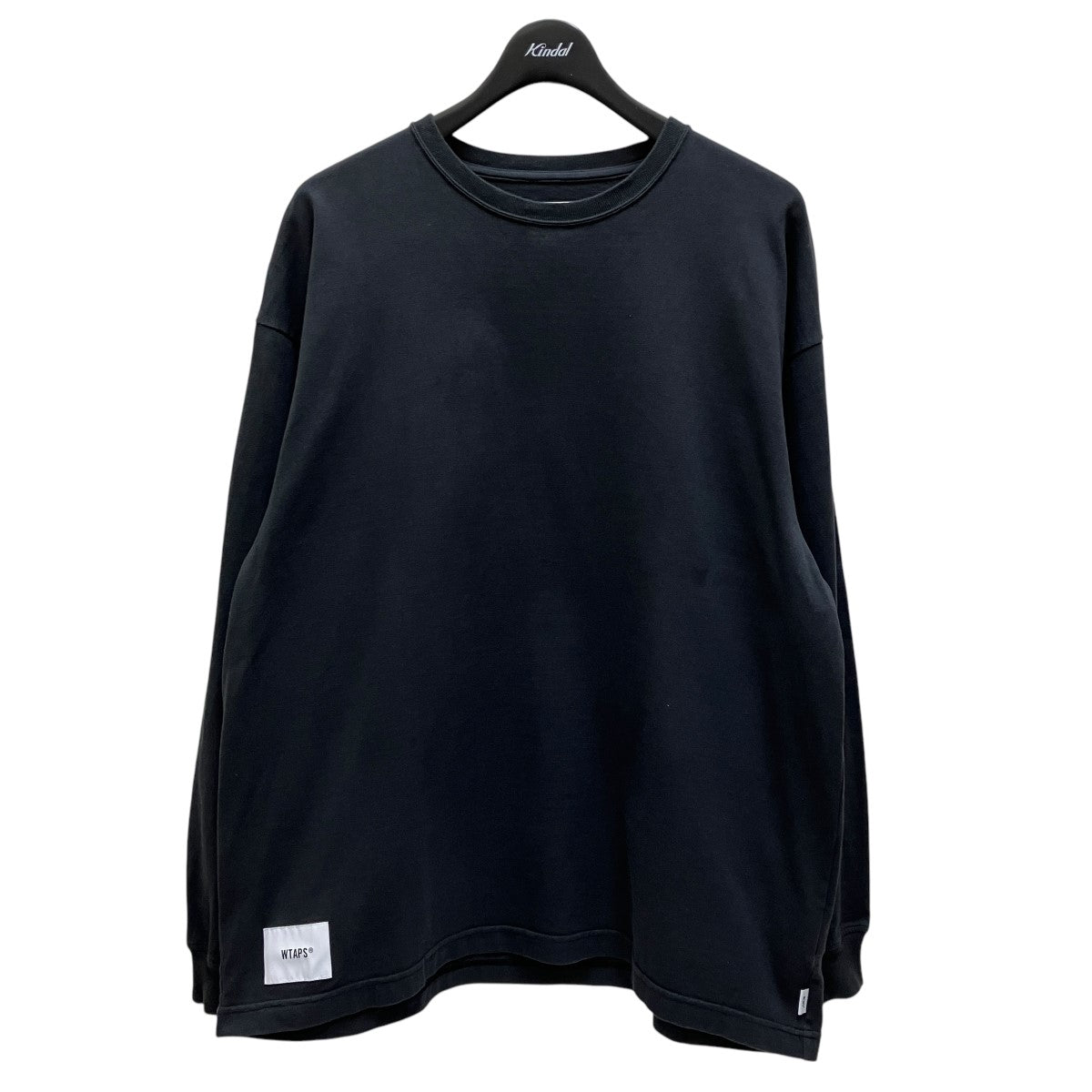 WTAPS(ダブルタップス) 23FWロングスリーブTシャツ ブラック サイズ 3