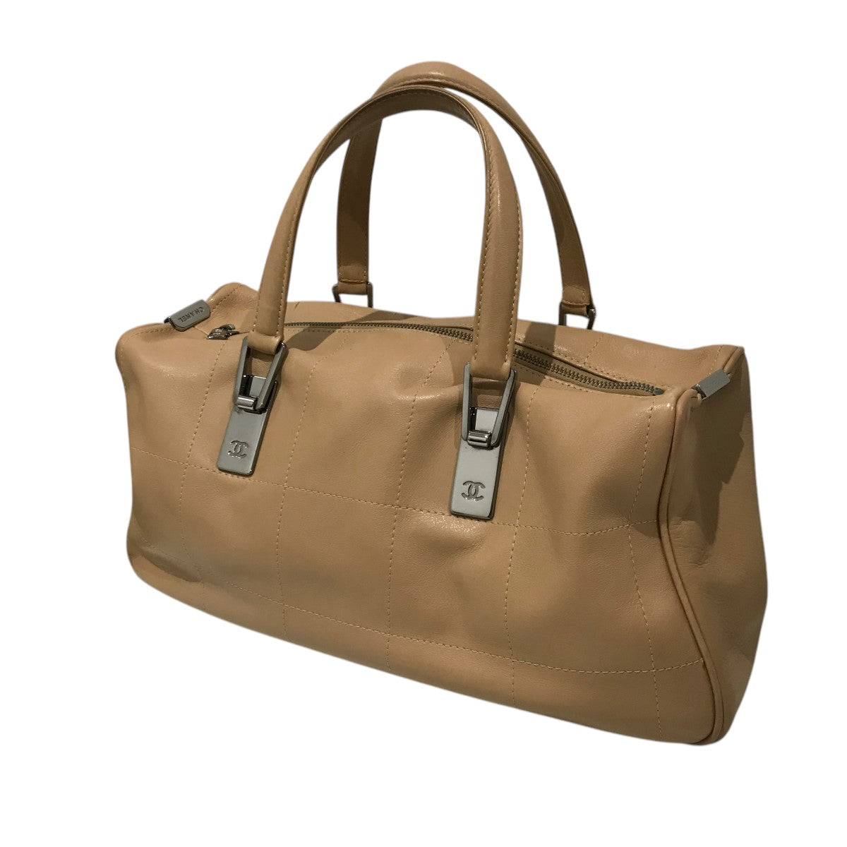 CHANEL(シャネル) チョコバーミニボストンバッグ - ベージュ｜【公式