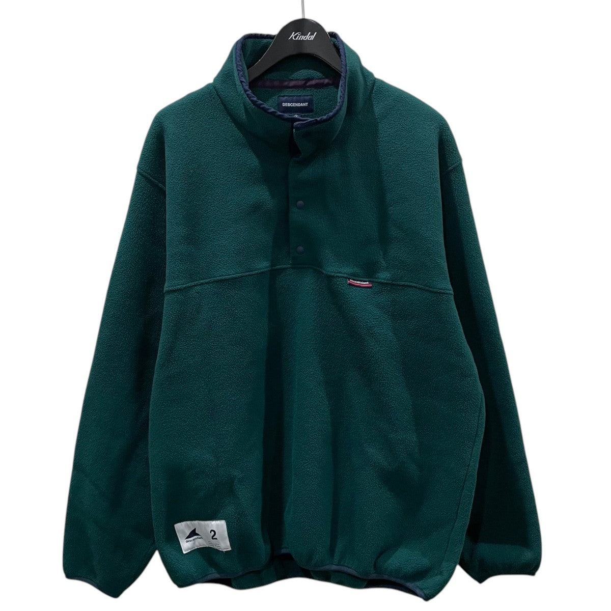 DESCENDANT(ディセンダント) プルオーバーフリースジャケット HUMMING