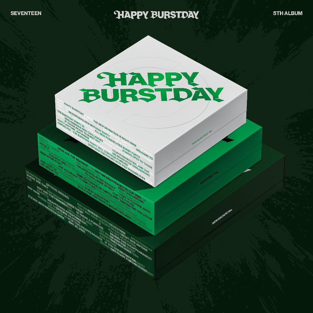 SEVENTEEN - HAPPY BURSTDAY (5TH ALBUM) [US/EU EXCLUSIVE] – Kpop Nara