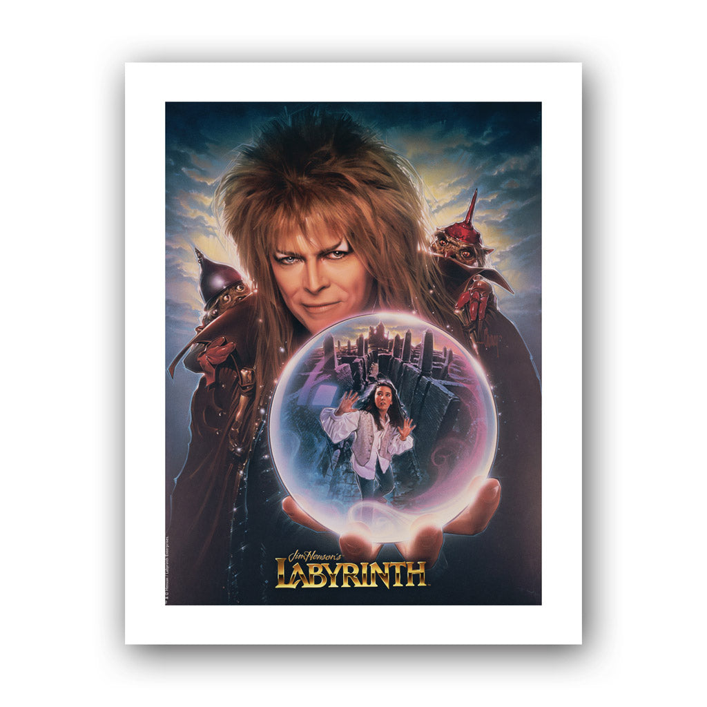 The Goblin King's Gaze - Labyrinth Art Print – shop.Henson.com
