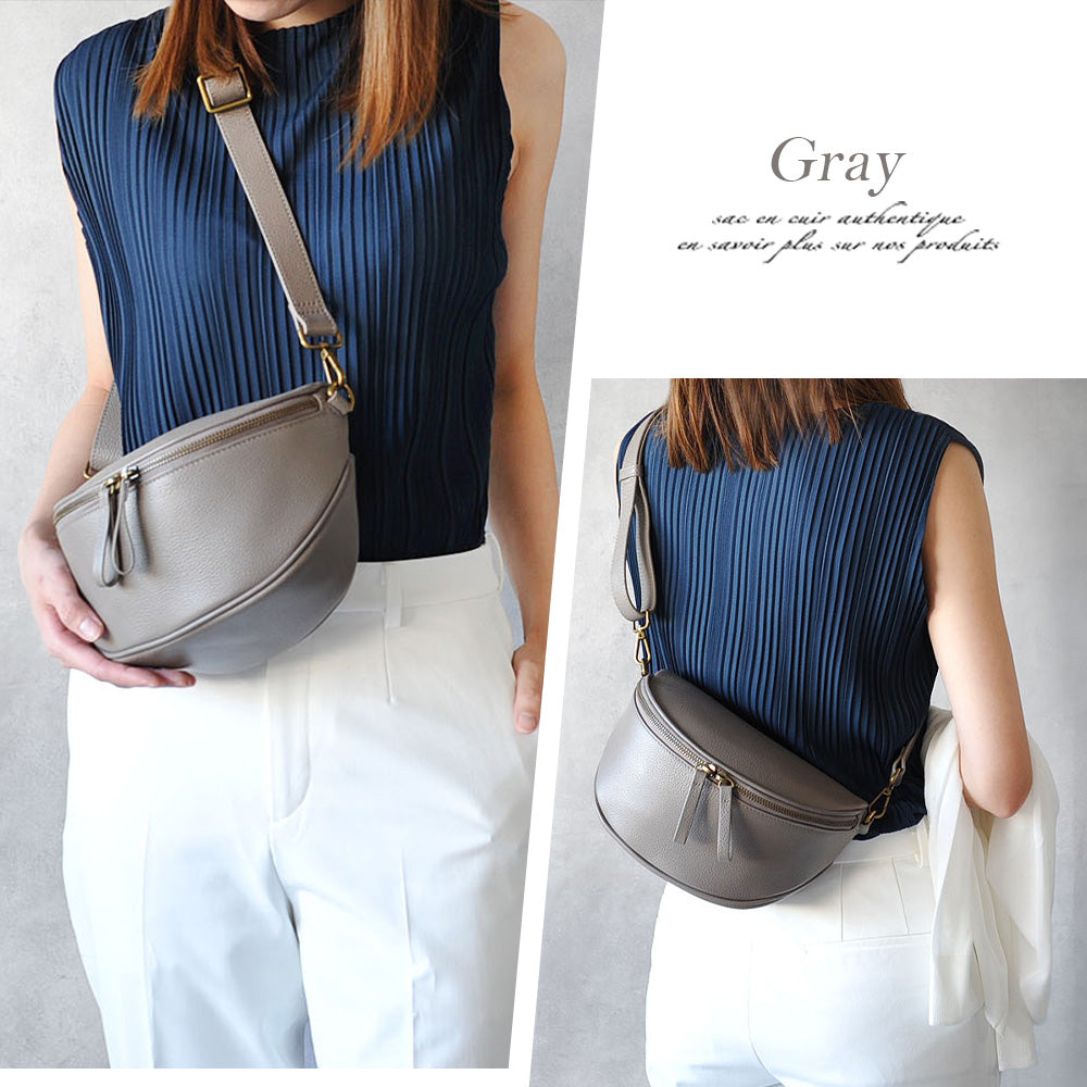 Sabet｜SA5153 本革 ショルダーバッグ ボディバッグ 2way レディース