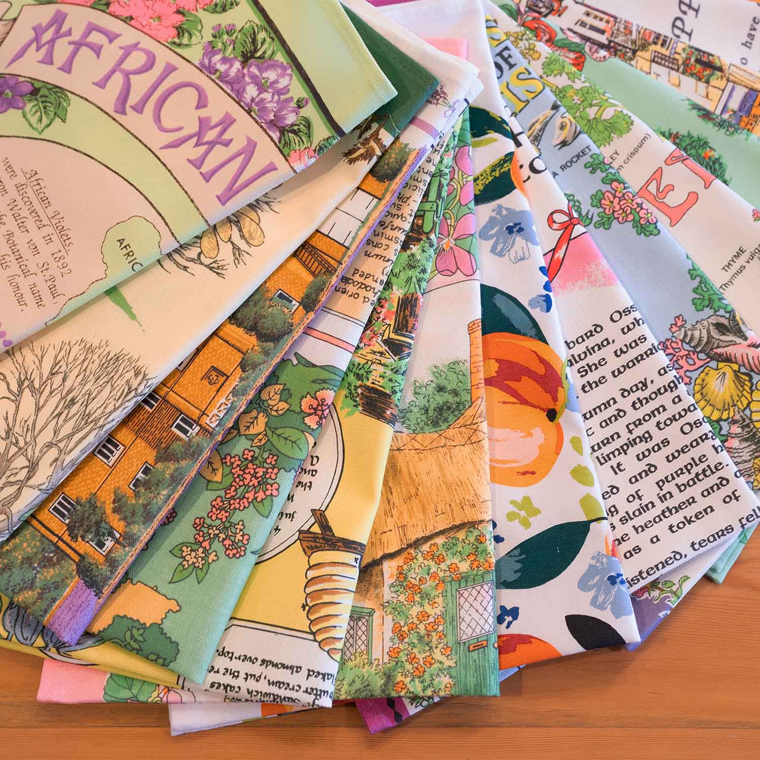 ティータオル - イギリス雑貨 OXFORD TIME