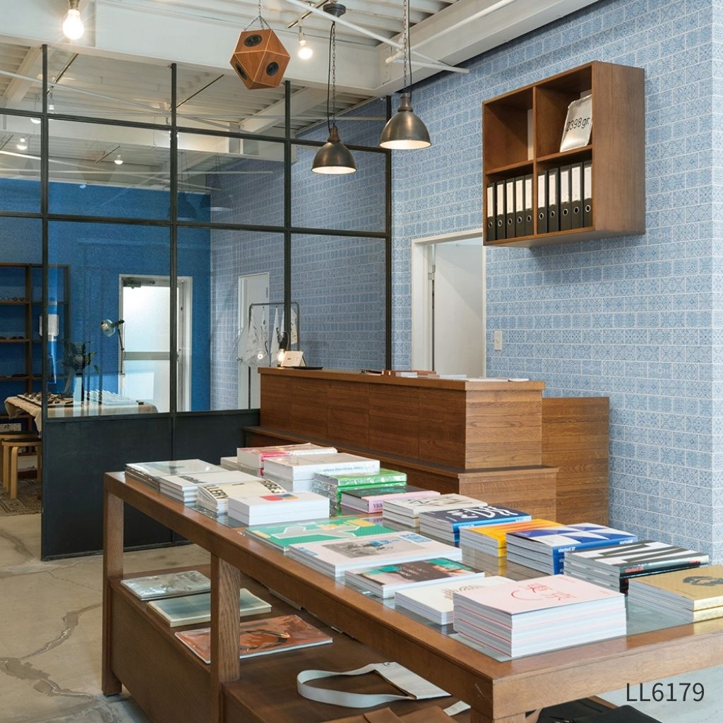 モロッコサブウェイタイル｜LL6179｜のり付き壁紙