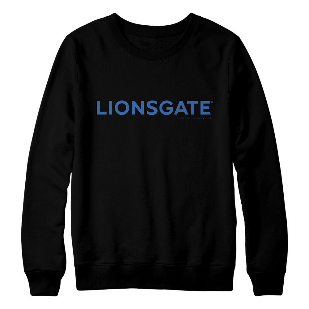 Lionsgate Logo Black Crewneck – Lionsgate Shop