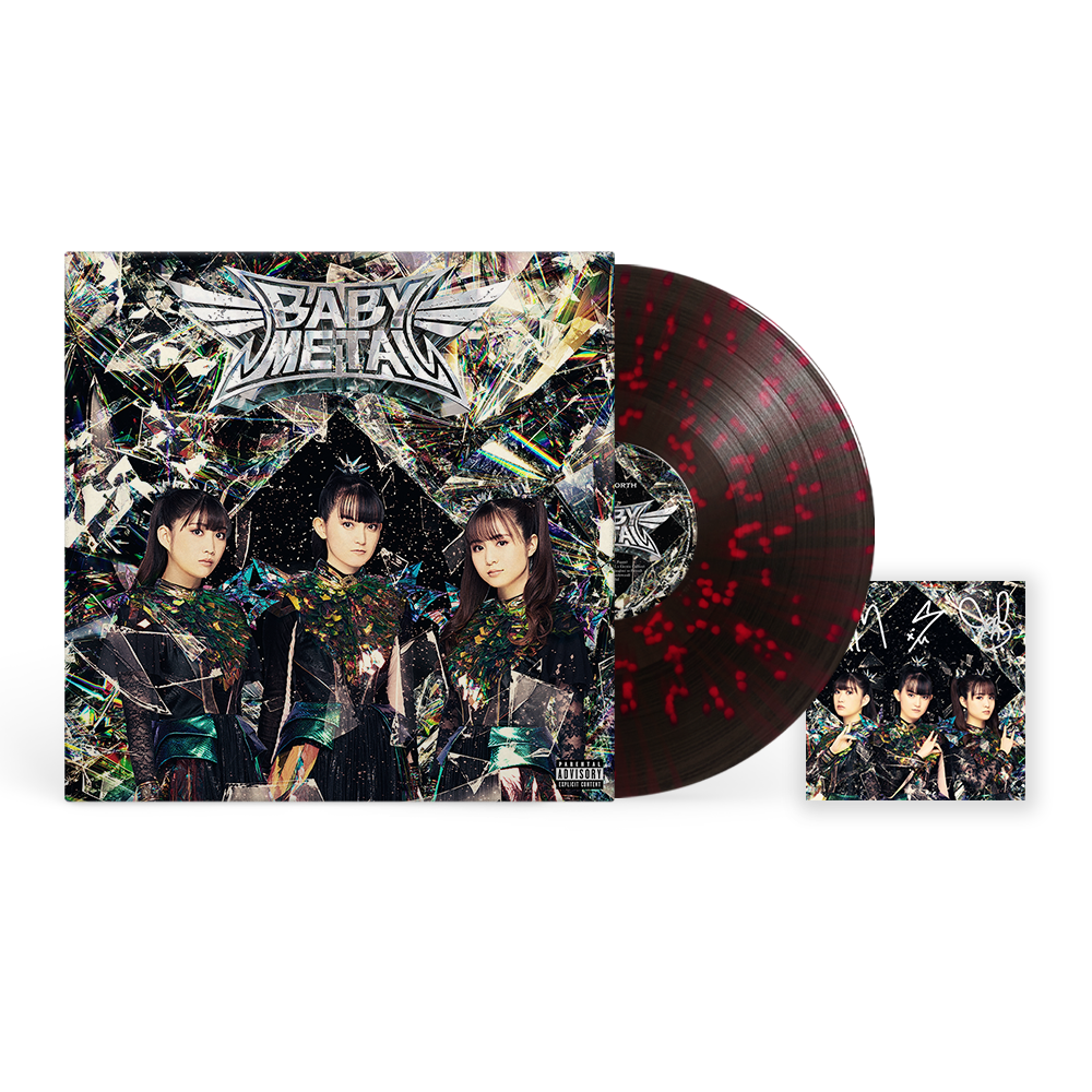 METAL FORTH BLACK RED SPLATTER VINYL - STORE EXCLUSIVE (WITH