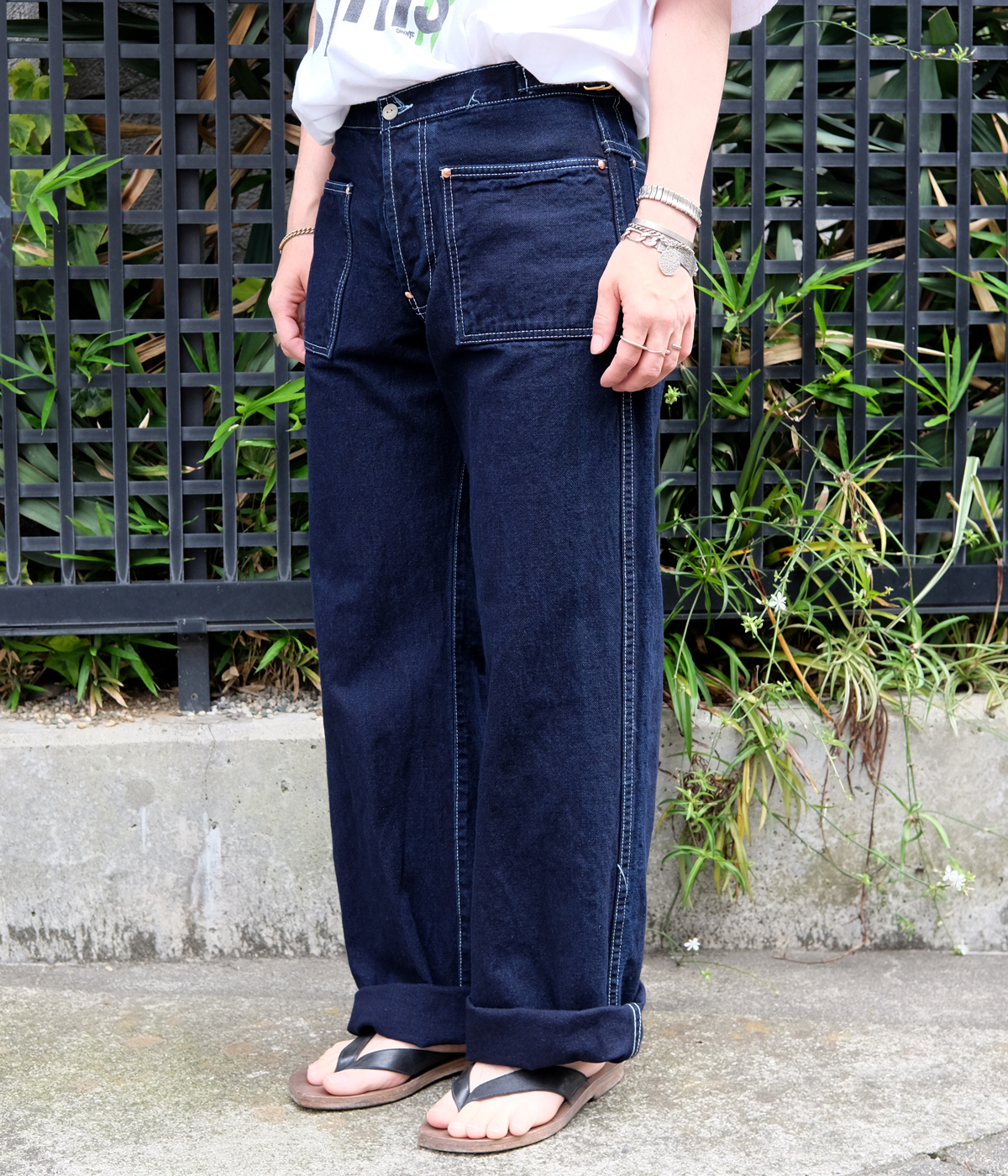 TENDER Co. “TYPE 126 SIDE CINCH OXFORD TROUSERS” | MAIDENS SHOP