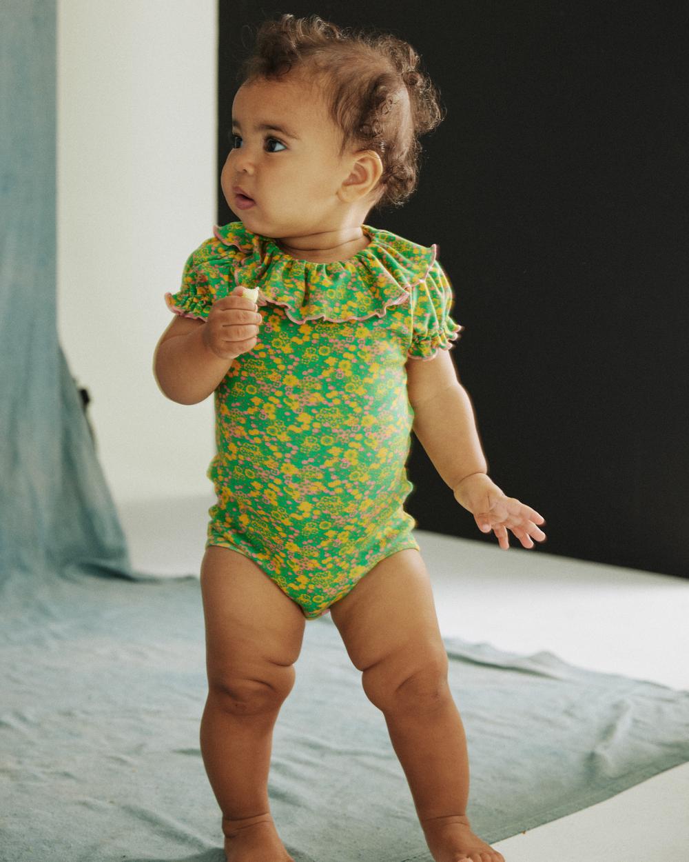 ロンパース・カバーオール misha&puff / ballon sleeve paloma onesie