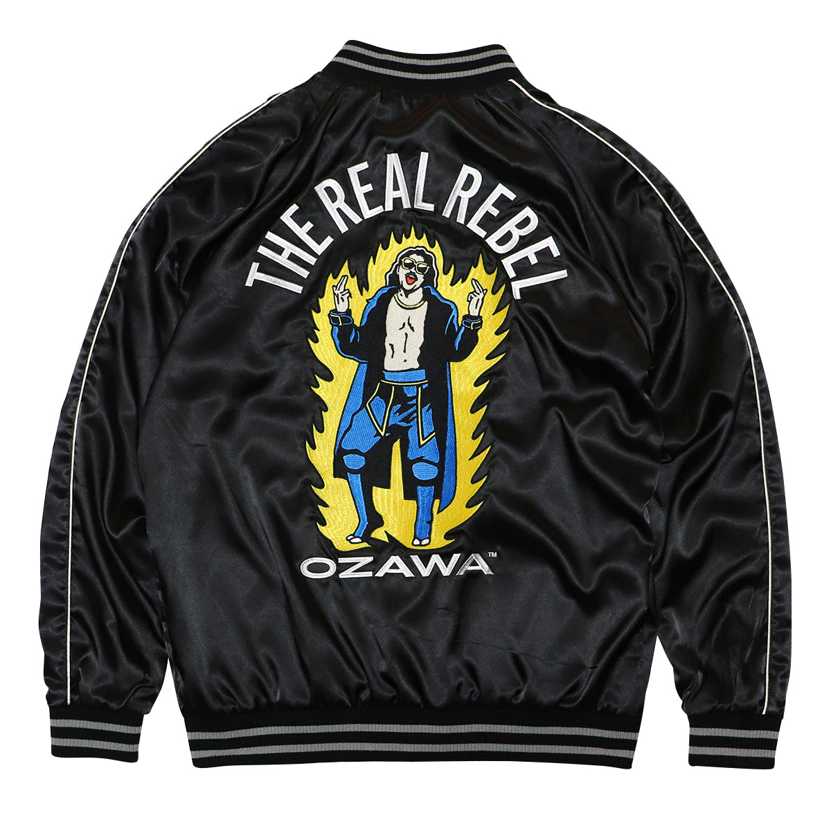 OZAWAリバーシブル刺繍スカジャン