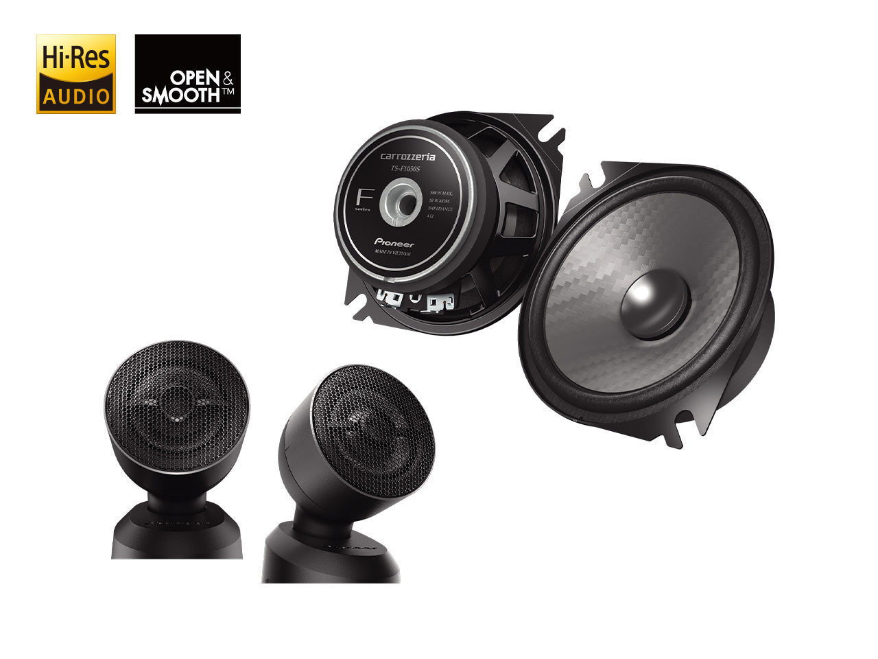 10cm セパレート2ウェイスピーカー TS-F1050S ｜パイオニア公式