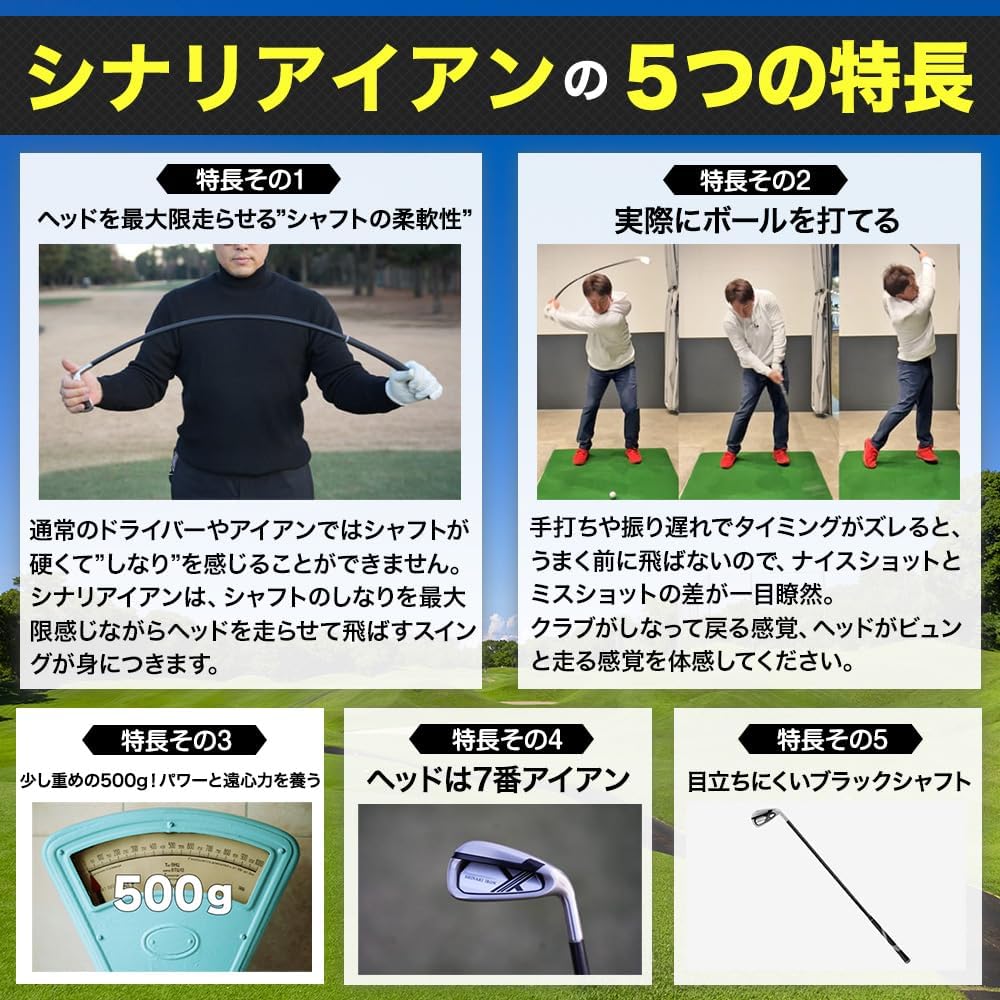 シナリアイアン – ゴルファボ