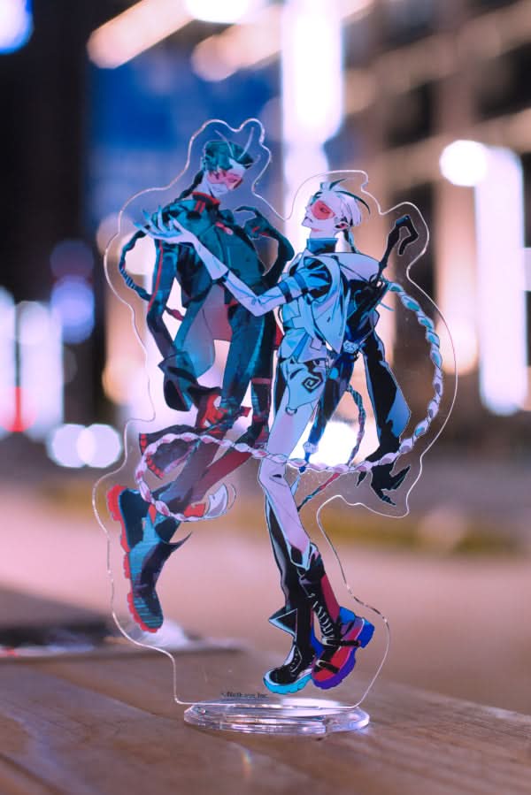 WOOMA「TOKYONEO」白黒無常 アクリルスタンド