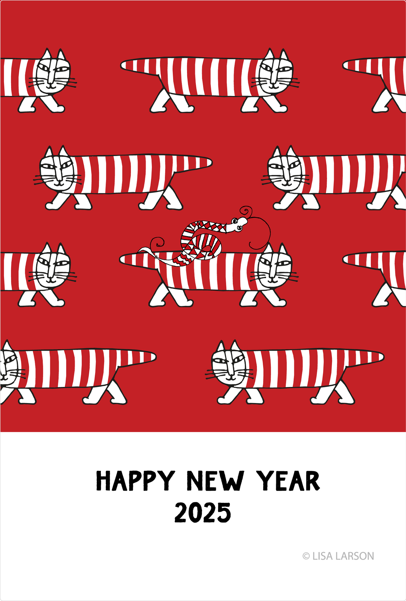 スマホでカラリオ年賀』 × リサ・ラーソン！