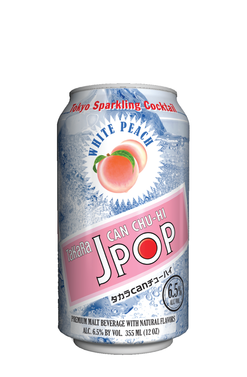J POP White Peach – Takara Sake