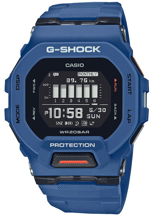 G-SHOCK デジタル腕時計 G-SHOCK 200AR 青 G-SHOCK G-SQUAD GBD-200