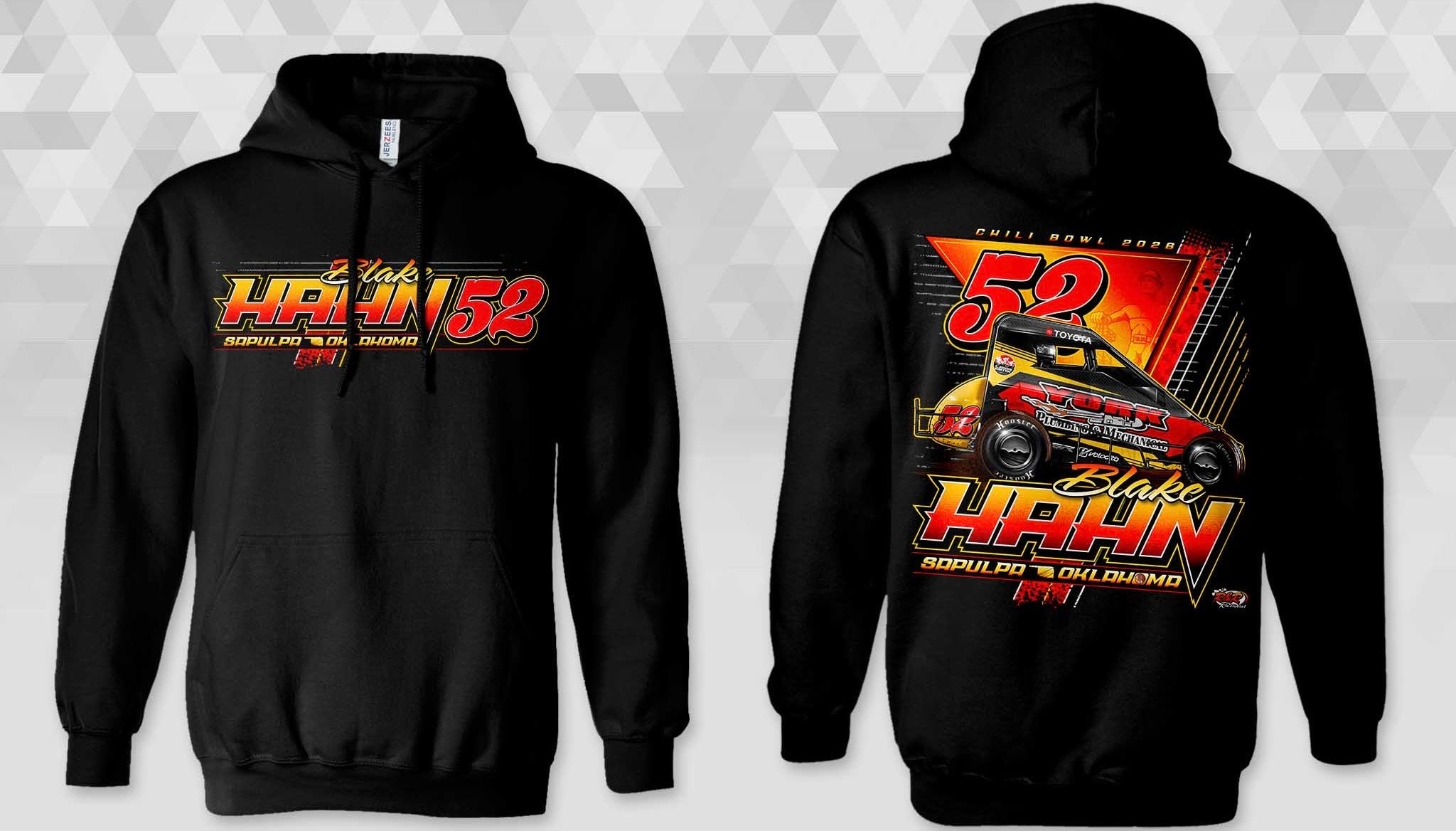 2026 Chili Bowl Hoodies – Blake Hahn Racing