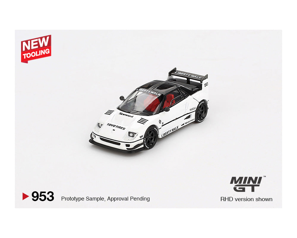 Mini GT 1:64 Mazda AZ-1 Liberty Walk LB40 – White – 2024 Tokyo