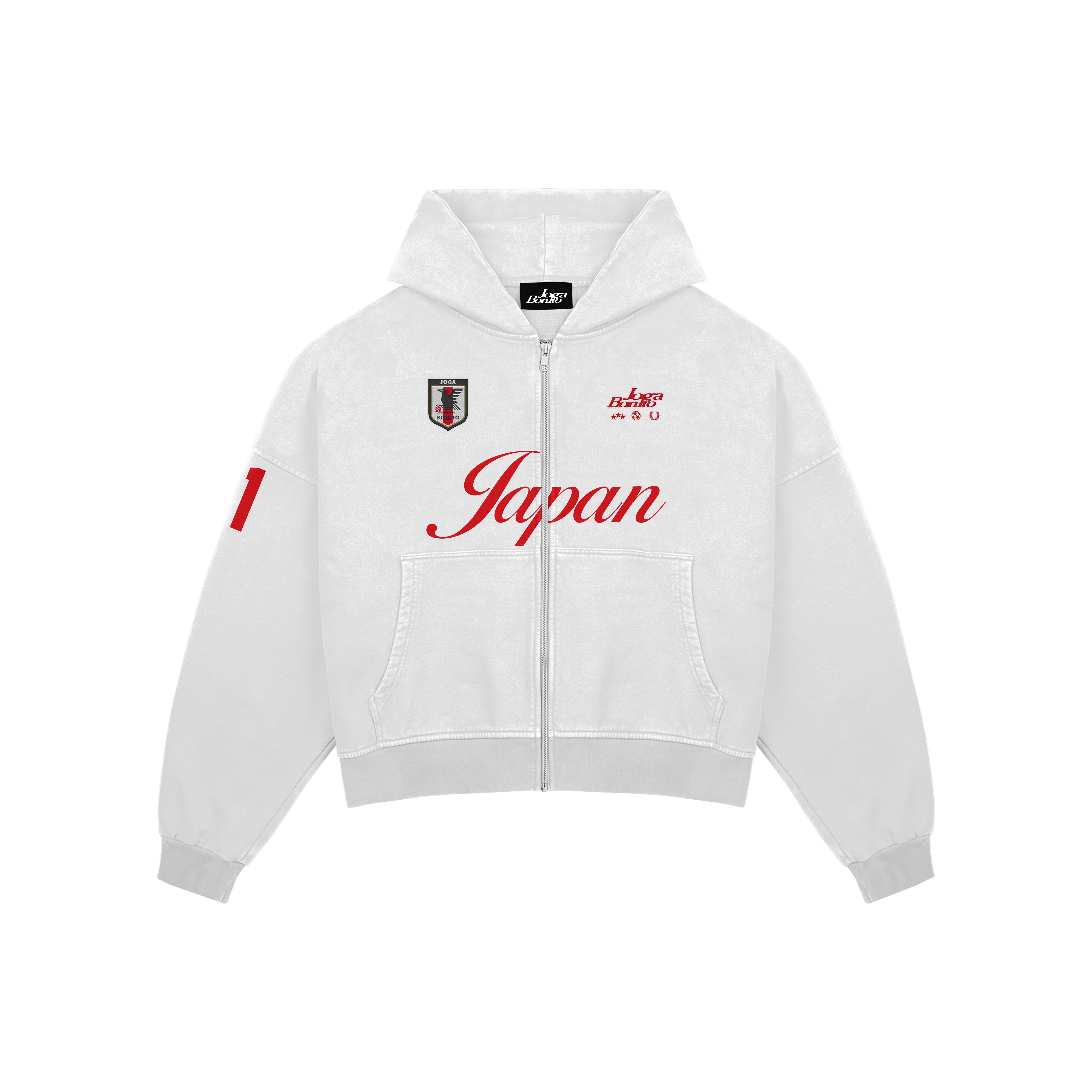 Japan Football Club Zip Hoodie – Joga Bonito