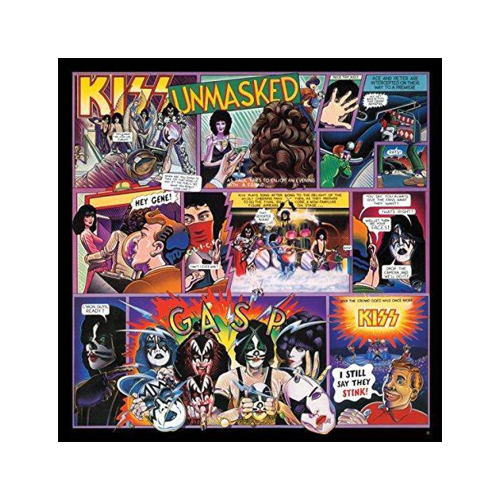Unmasked LP - KISS Official Store