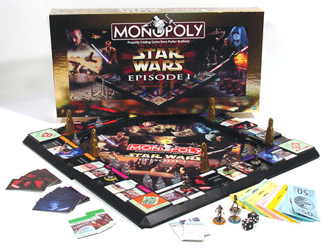 Star Wars: Episode 1 Monopoly Board Game – Piece Of The Game