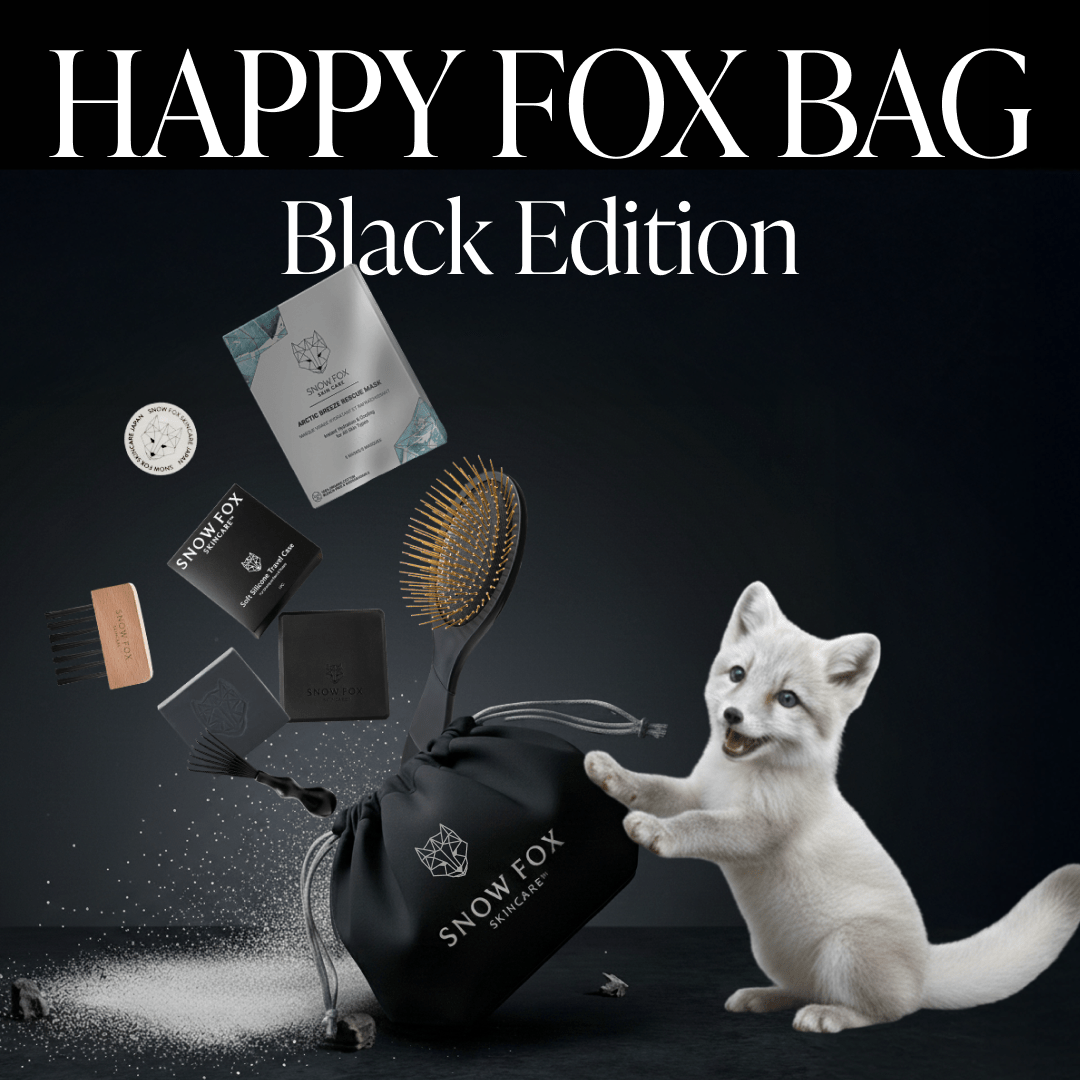 HAPPY FOX BAG Black Edition - 【公式サイト】SNOW FOX SKINCARE