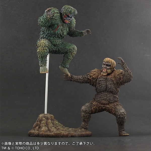 2019年2月5日17時締切で「東宝大怪獣シリーズ サンダ対ガイラ ソフビ