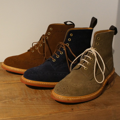 トリッカーズ スエードブーツ（ウイングチップ） « SO-KUTSU | The