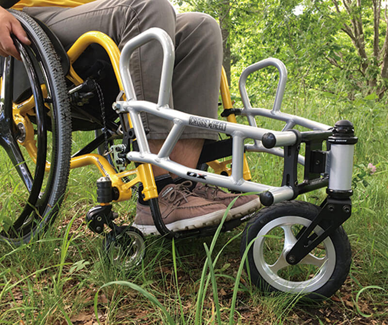 OX ENGINEERING 着脱式フロントホイール「CROSSWHEEL」 | 車いすのプロ
