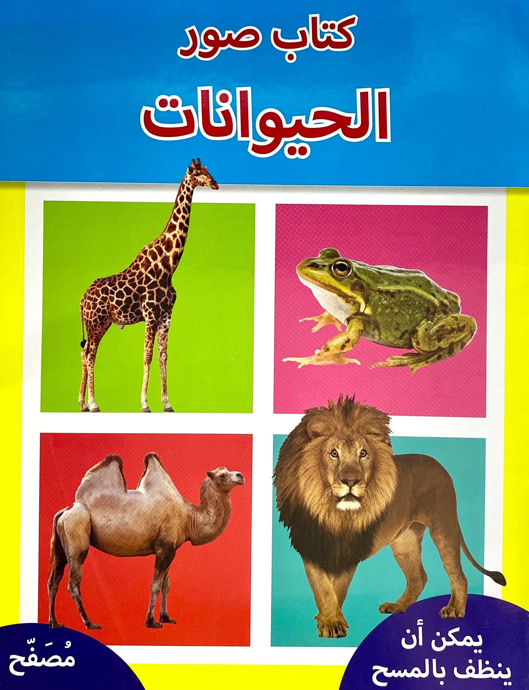 Arabic - Wipe clean - Animals