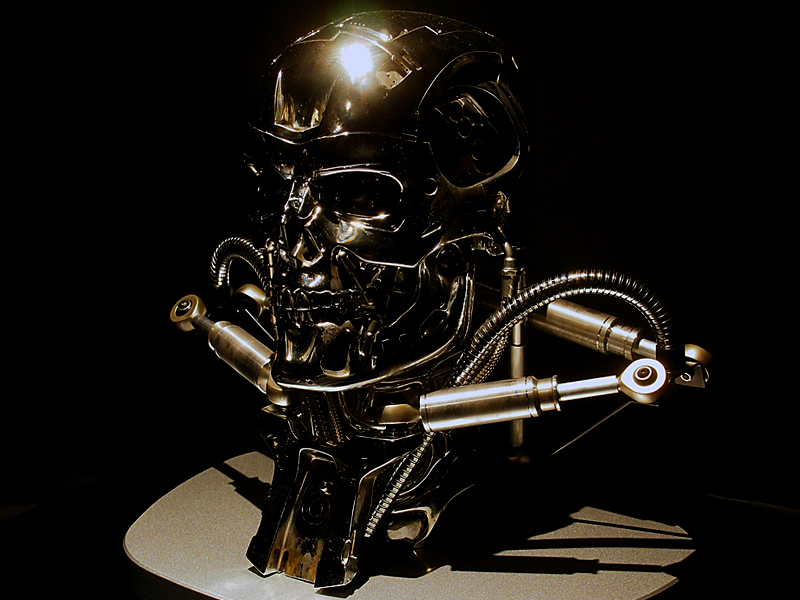 1/1 T-800 エンドスケルトンヘッド M1号製ソフビキット