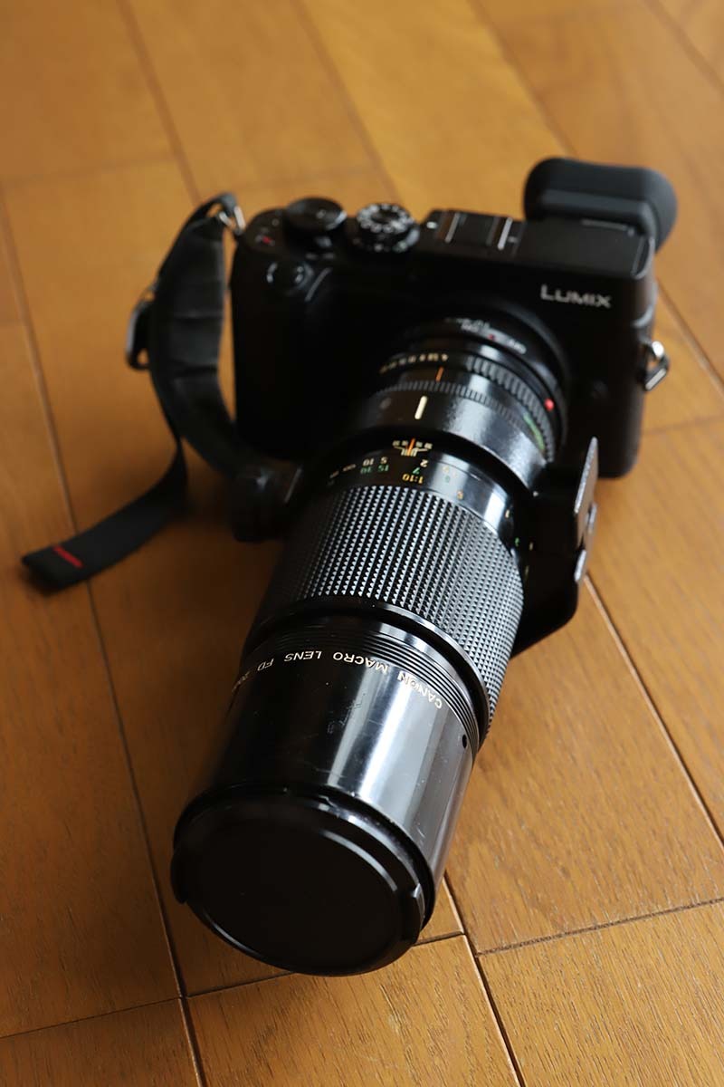 キヤノン NewFD 200mm F4 Macroがやってきた: T2O diary