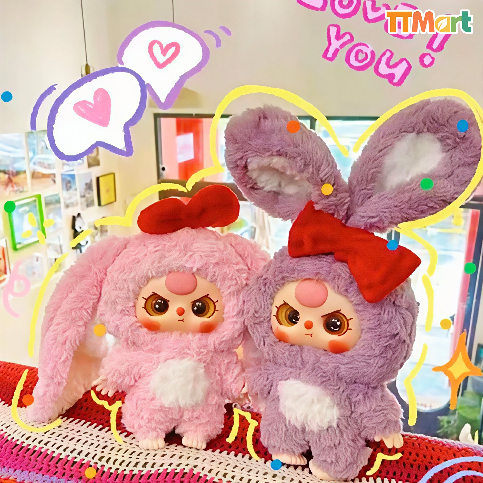 Baby Three 400% Big Plush Animal Series Blind Box