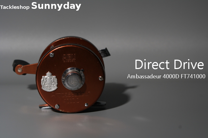 アブガルシア アンバサダー 4000D 741000 ブラウン ダイレクトドライブ
