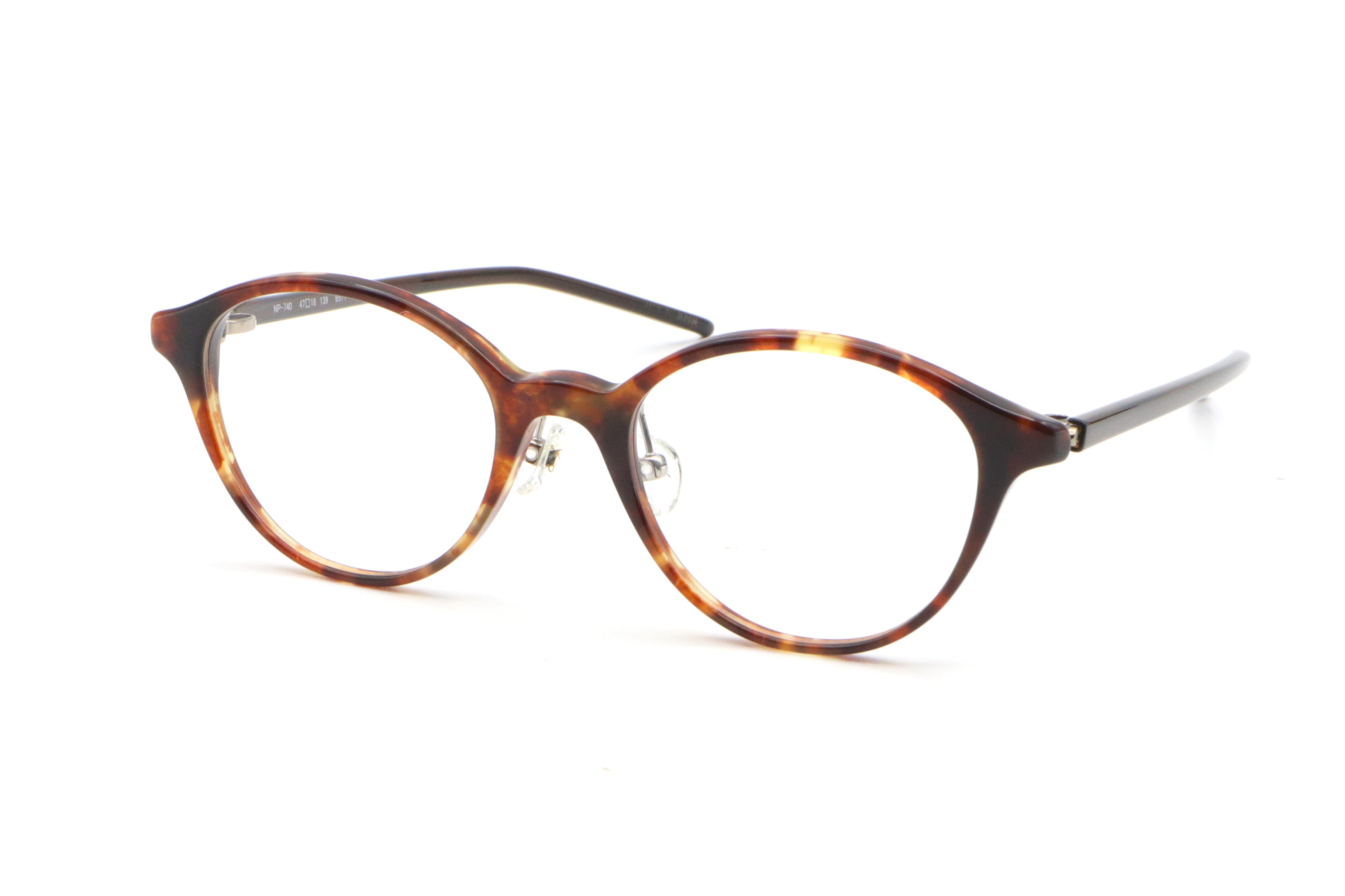 999.9(フォーナインズ) NP-740-6571アンバーデミ(47) – 武田メガネ