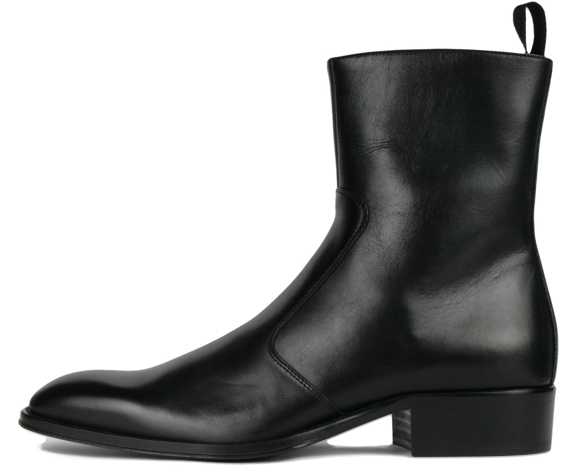 Zip Boot Black | Thomas Bird | tblon.com