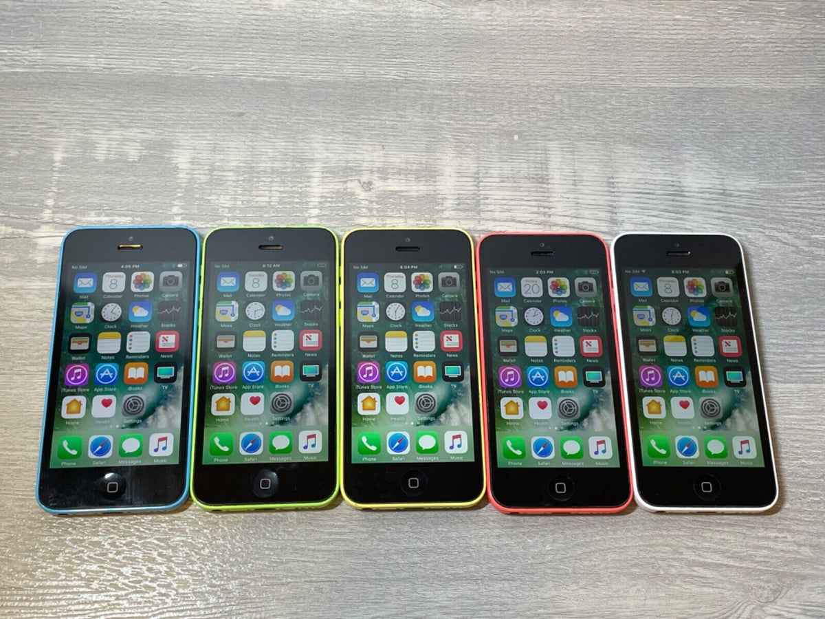 Apple Iphone 5C (8GB, 16GB, 32GB) – Techdaddyaccs.com