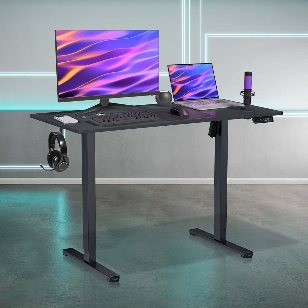 Techni Sport-Zenith Black Electric Standing Desk