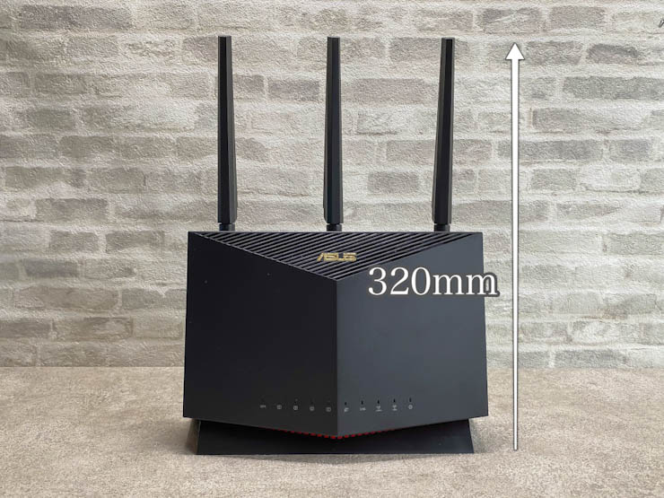 ASUS RT-AX86Uレビュー】デュアルバンド、Wi-Fi 6対応の超高速