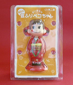 ザ・逸品堂】商品一覧 / 「ペコちゃん」ミニ首ふりペコちゃん