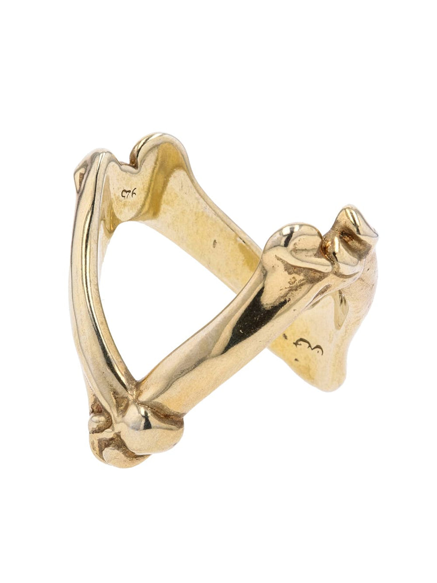 ボーンシェイプビクトリーリング - sspj.0020-gold