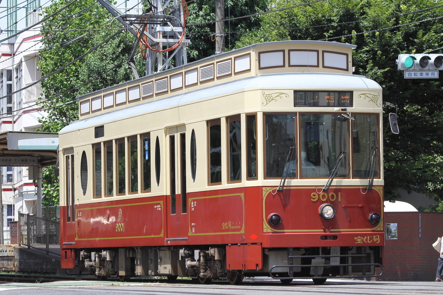 都電9000形 - 第六工場