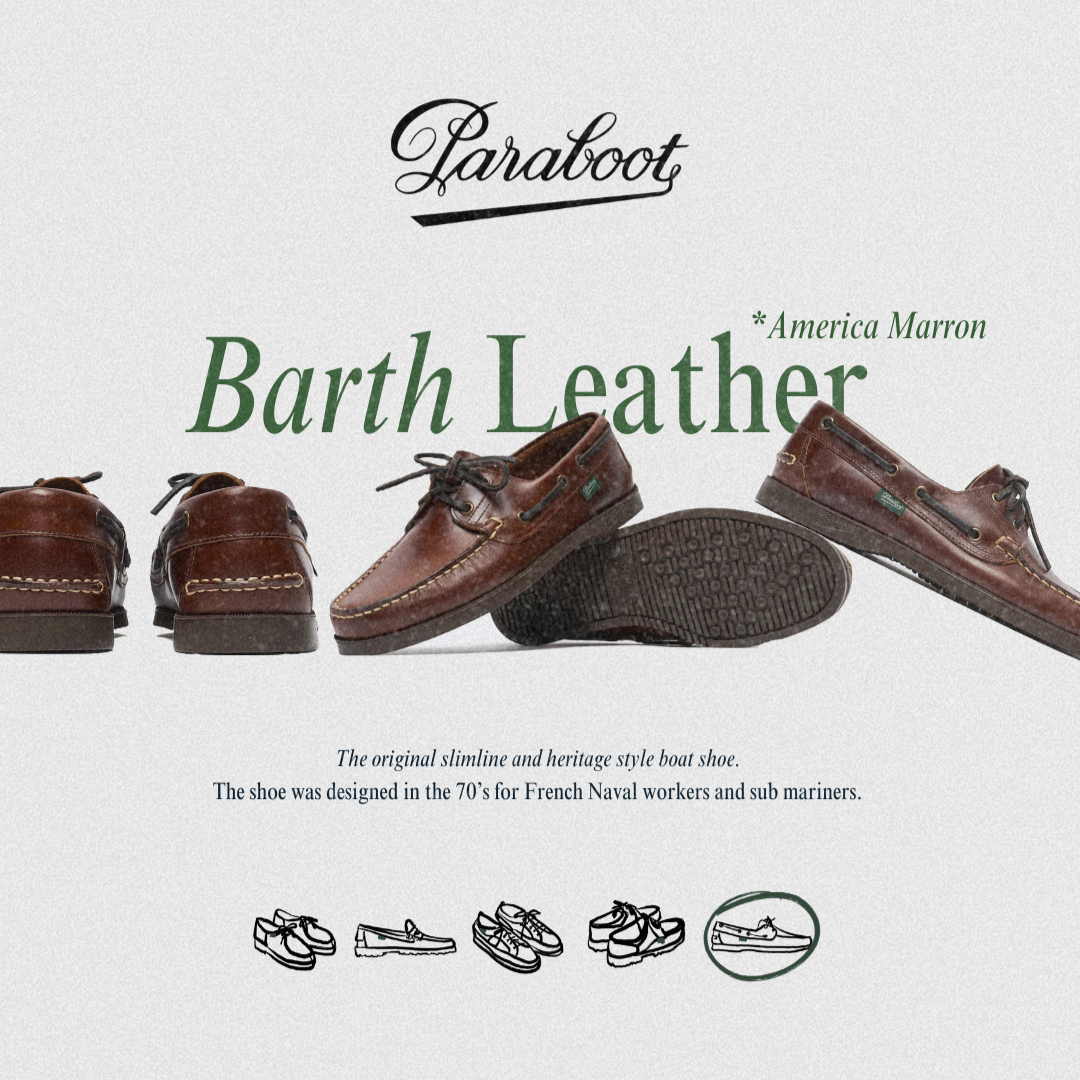 Paraboot BARTH OG BOAT SHOE - AMERICA/MARRON - The Great Divide