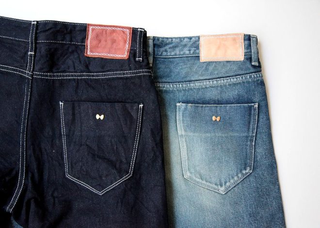 mina perhonen “always” テーパード・ストレート デニム | TIMESMARKET