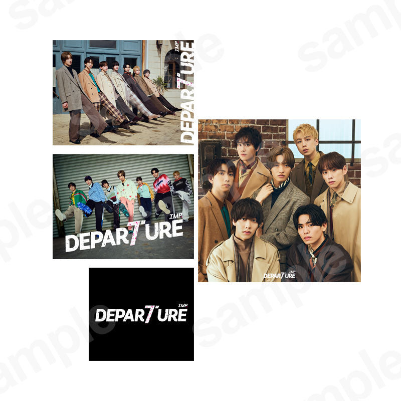 3形態まとめ買い特典付》「DEPARTURE」初回生産限定盤A・初回生産限定