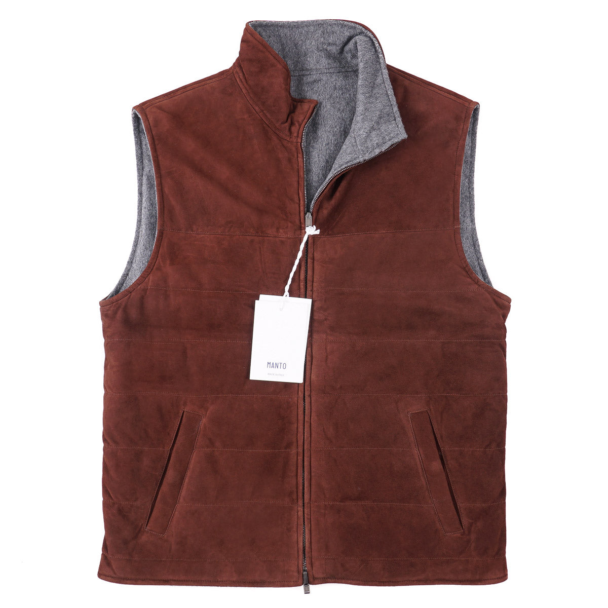 Manto Reversible Lambskin Suede Vest – Top Shelf Apparel