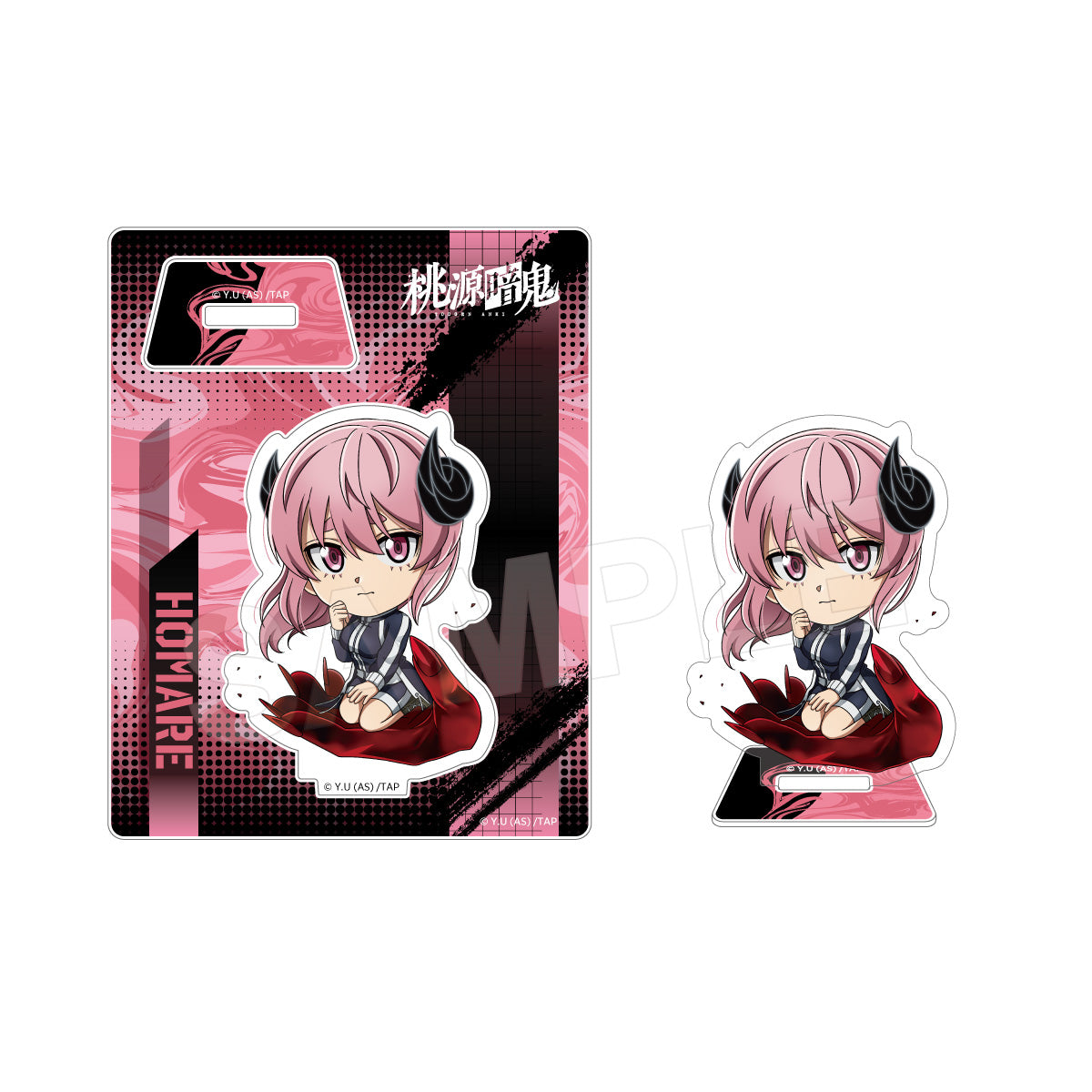 アクリルスタンド（たたかえっ！）屏風ヶ浦帆稀｜TVアニメ『桃源暗鬼