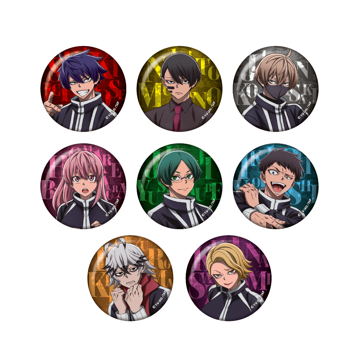 桃源暗鬼 トレーディング缶バッジコレクションvol.1（コンプリートBOX