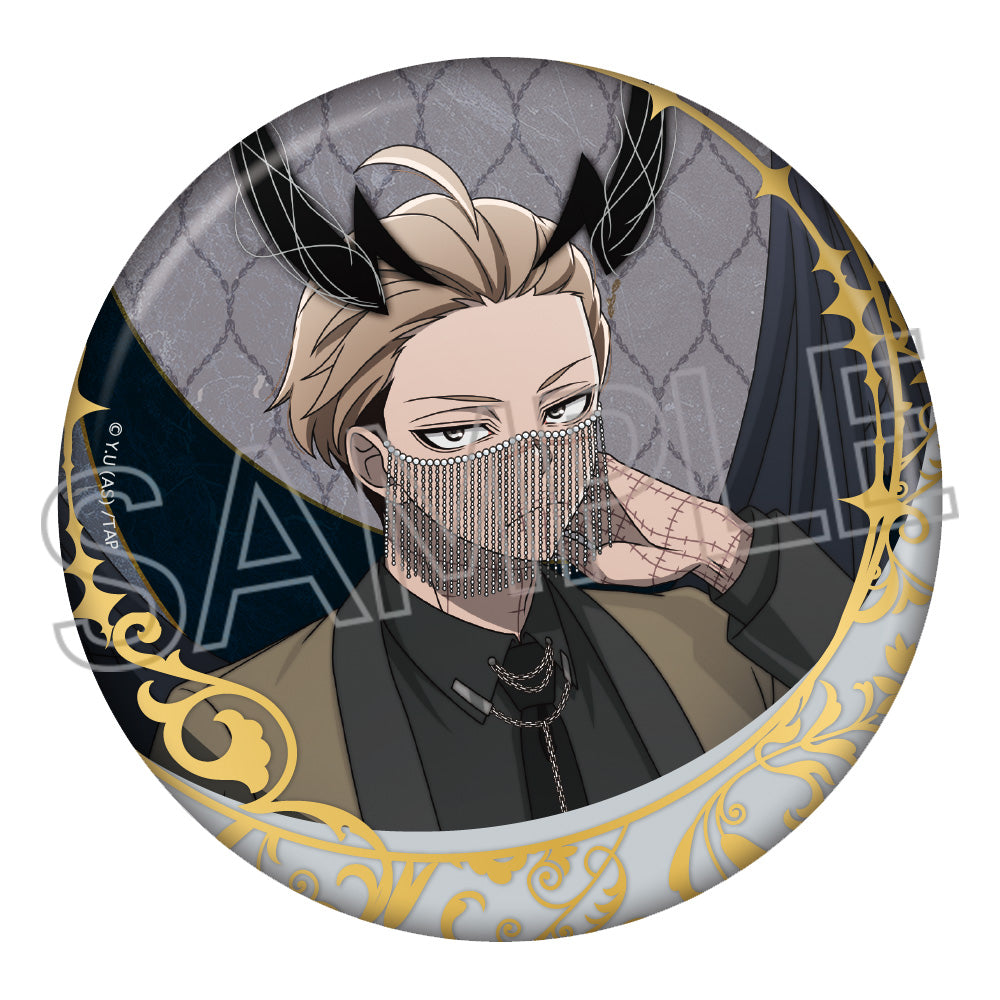 桃源暗鬼 皇后崎迅 缶バッジ 天使と悪魔 箔押し缶バッジ 皇后崎 迅｜TV