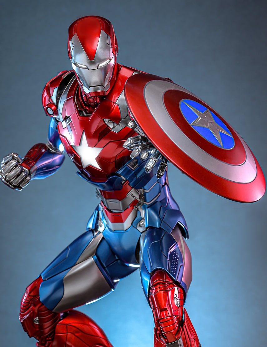 READY🔥Hot Toys CMS021D68 Iron Patriot Marvel Comics 1/6th scale
